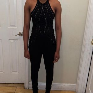 Black jumpsuit